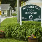 Hollister Hill Apartments main entrance sign